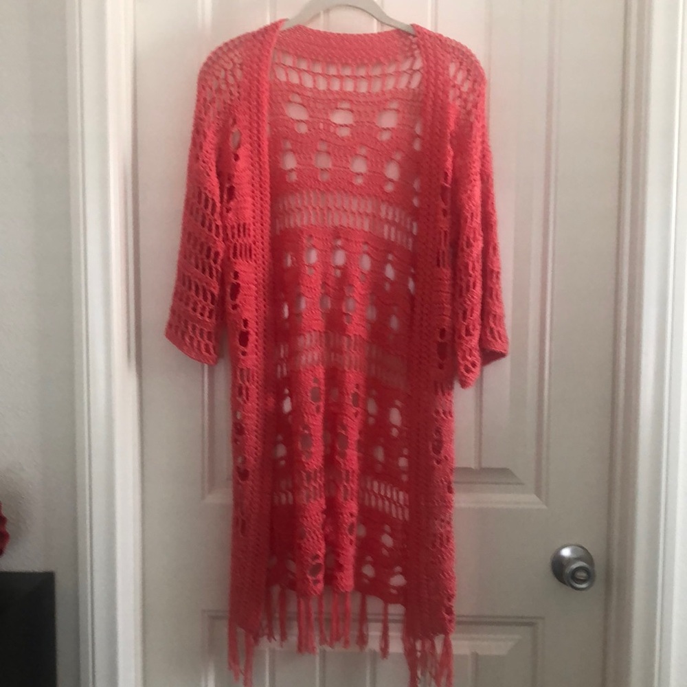 Handmade Crochet Lace kimono